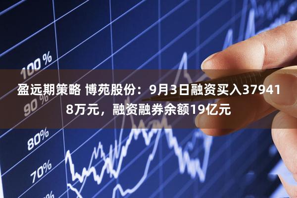 盈远期策略 博苑股份：9月3日融资买入379418万元，融资融券余额19亿元